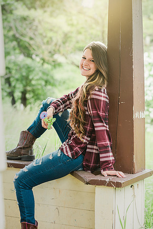 College senior pics