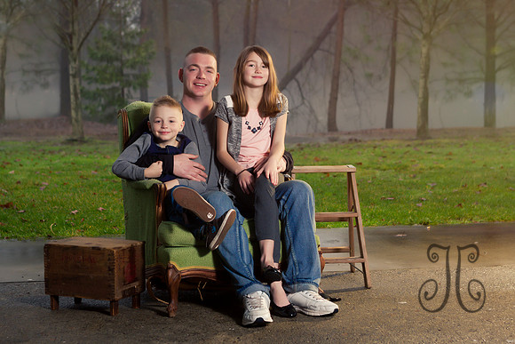 Winter family photos.
