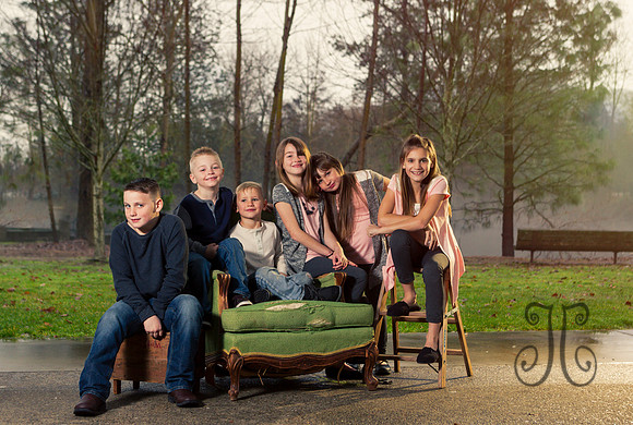 Winter family photos.
