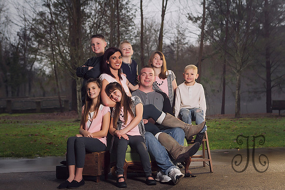 Winter family photos.