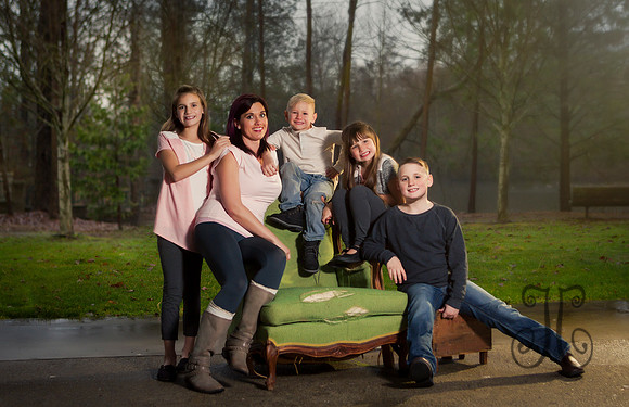 Winter family photos.