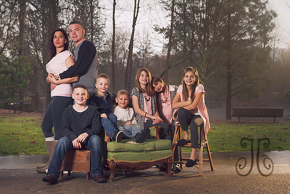 Winter family photos.