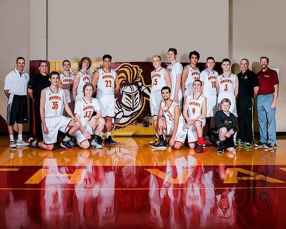 2016-17 NVHS basketball team photos