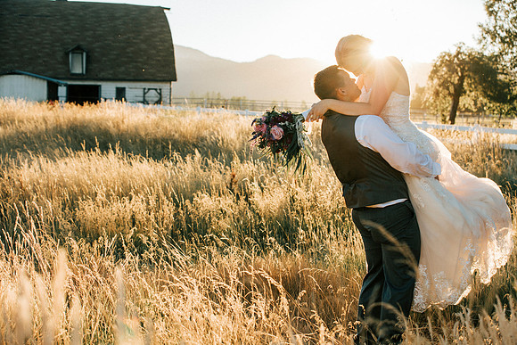 Wedding and engagement photographs