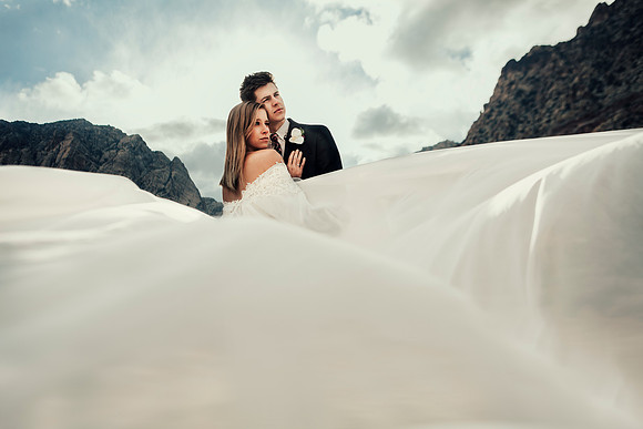 Wedding and engagement photographs
