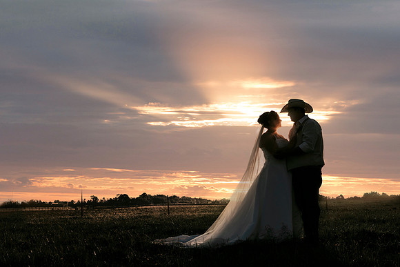 Wedding and engagement photographs