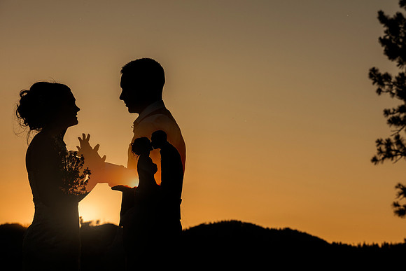 Wedding and engagement photographs
