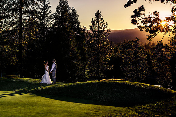 Wedding and engagement photographs
