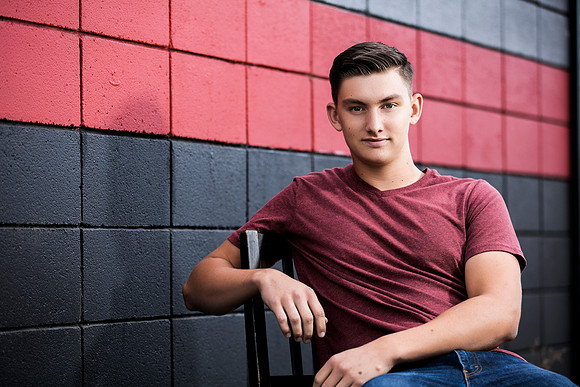 Travis, St. Mary's High Scoot senior