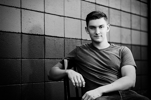 Travis, St. Mary's High Scoot senior